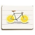 One Bella Casa One Bella Casa 0004-3401-25 9 x 12 in. Lemon Zest Solid Wood Wall Decor by Florent Bodart 0004-3401-25